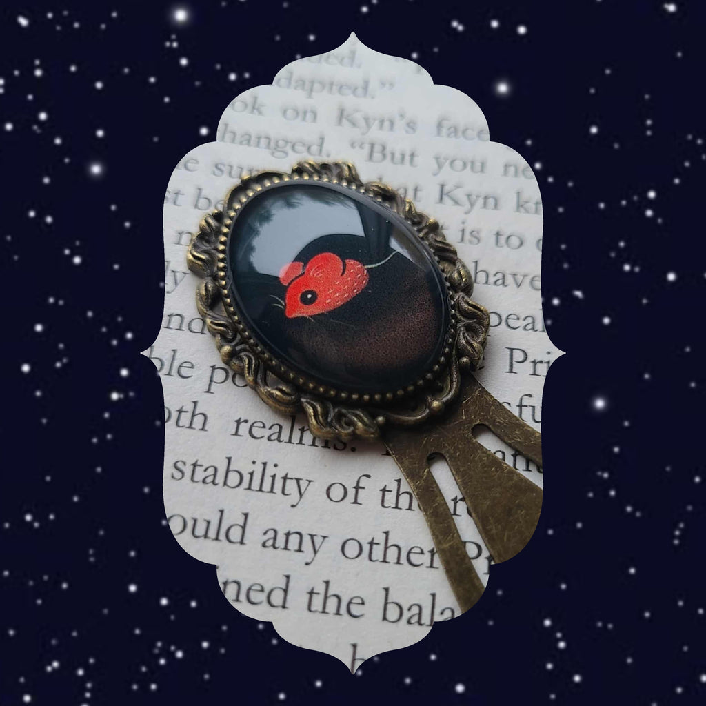 Strawberry Mouse Bookmark