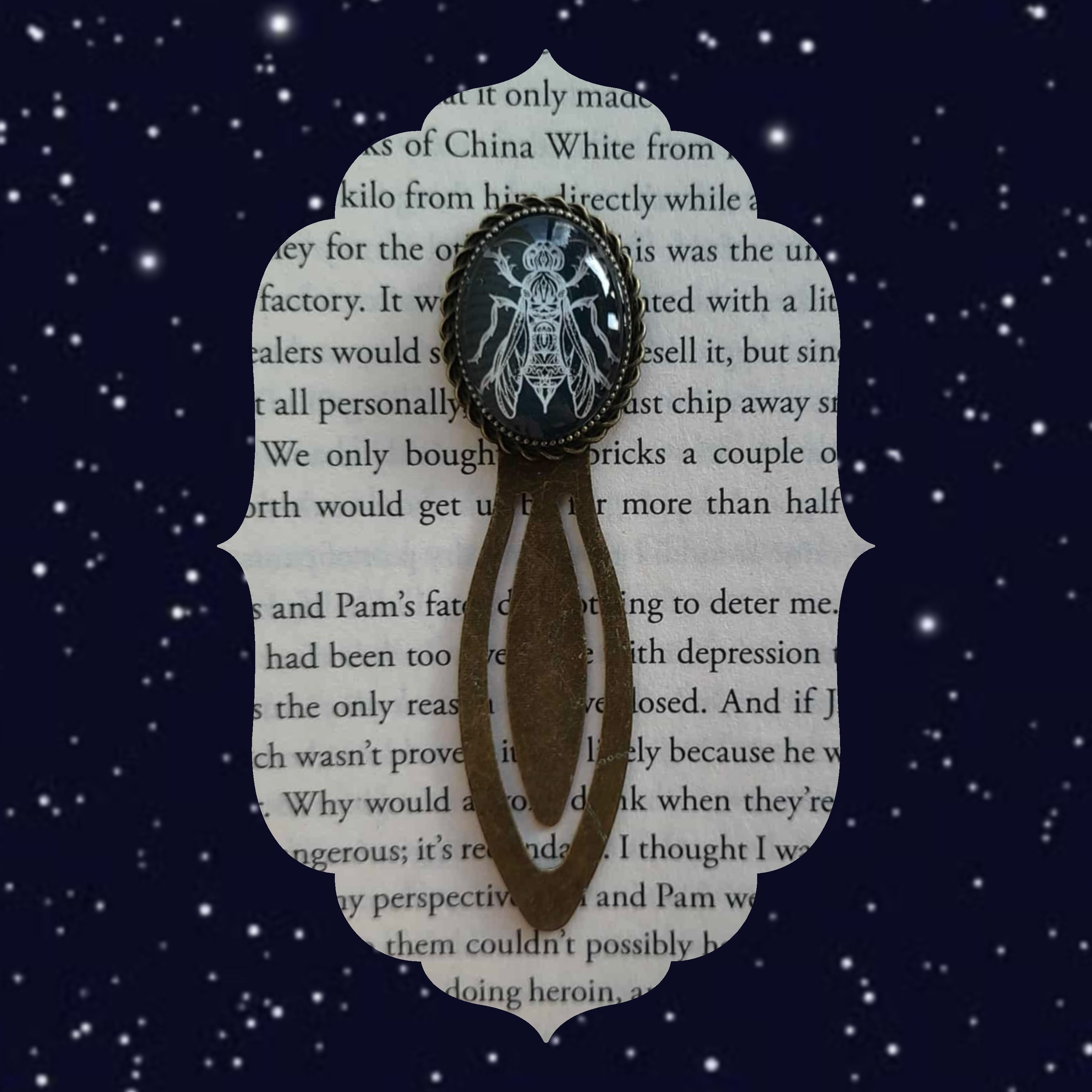 Ornamental Bee Bookmark