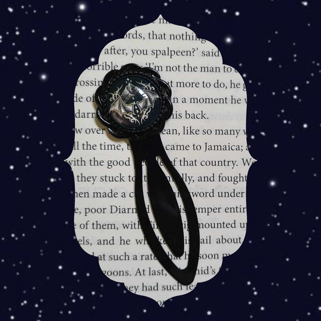 ACOTAR Inspired Black Bookmark