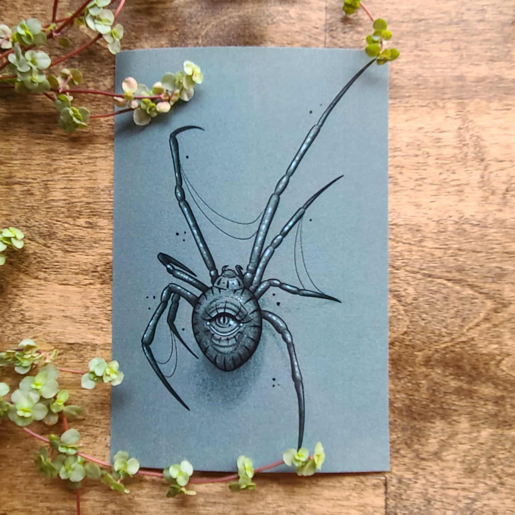 Spider Mini Art Print