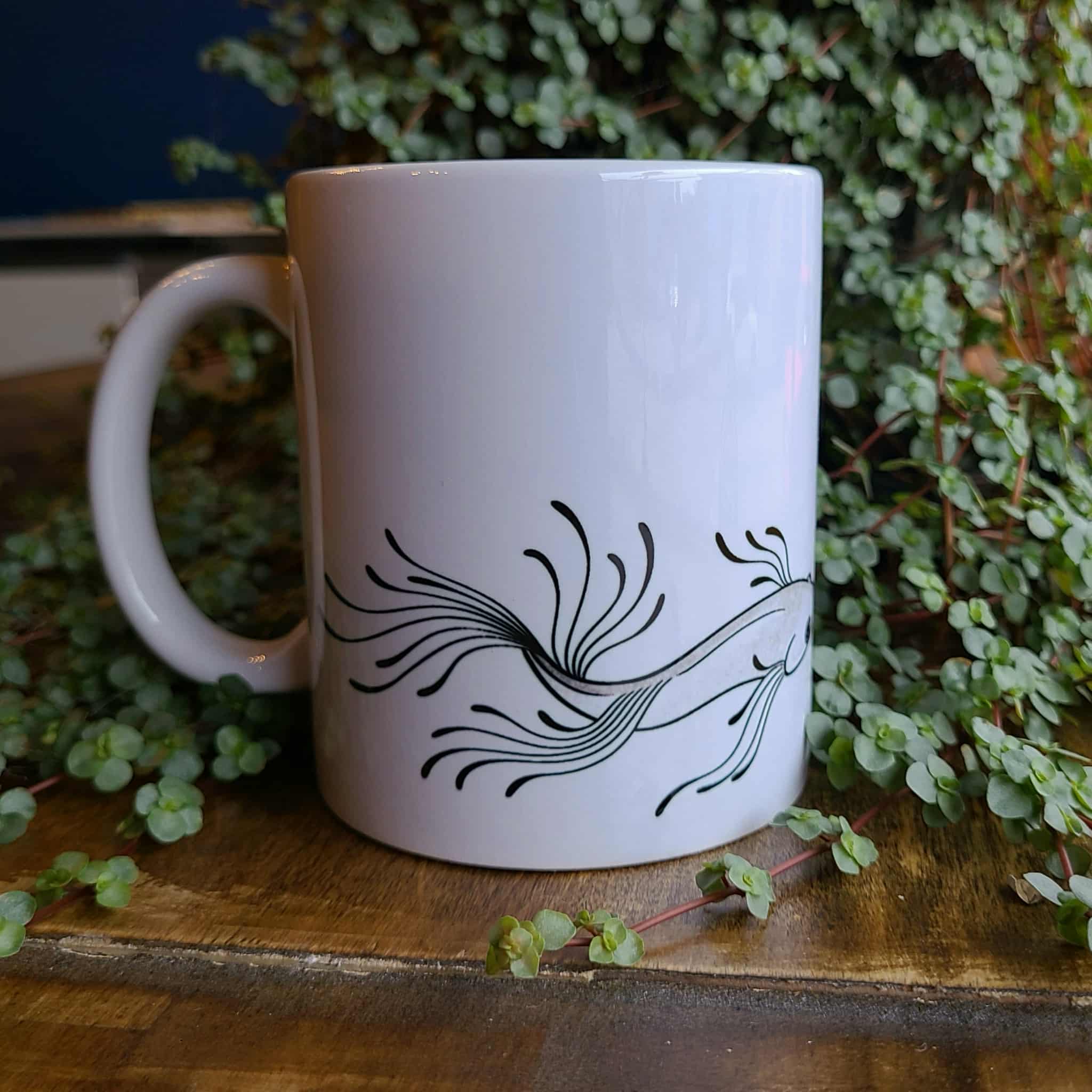 Beta Fish Coffee Mug