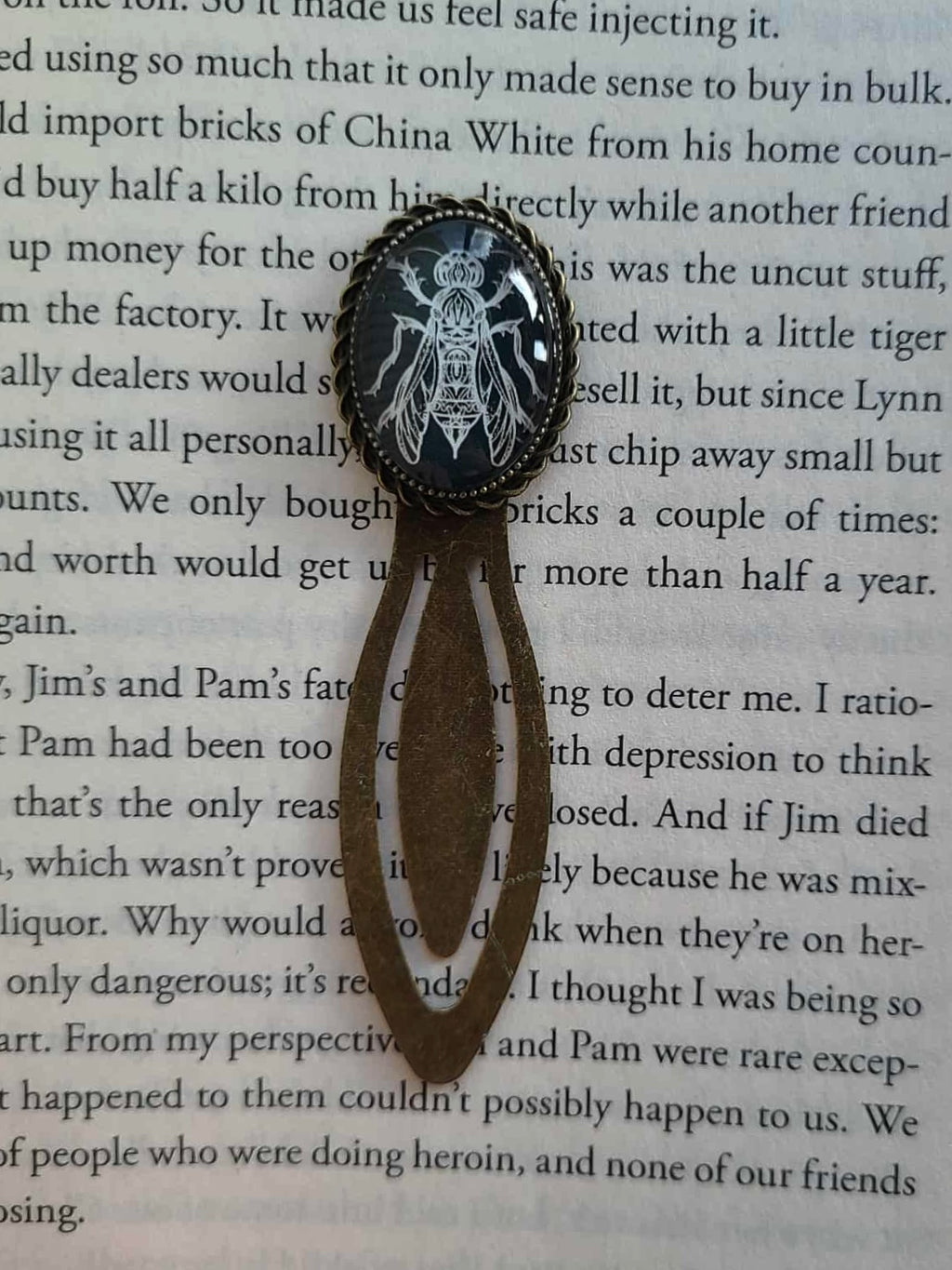 Ornamental Bee Bookmark