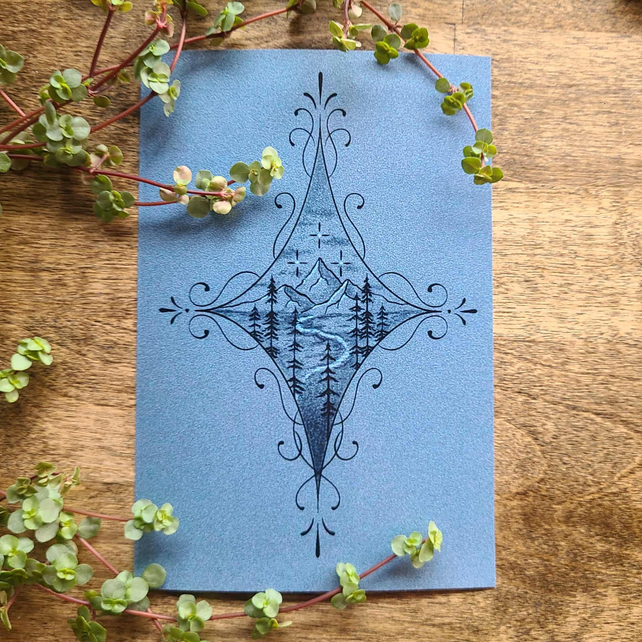 ACOTAR Inspired Mini Art Print