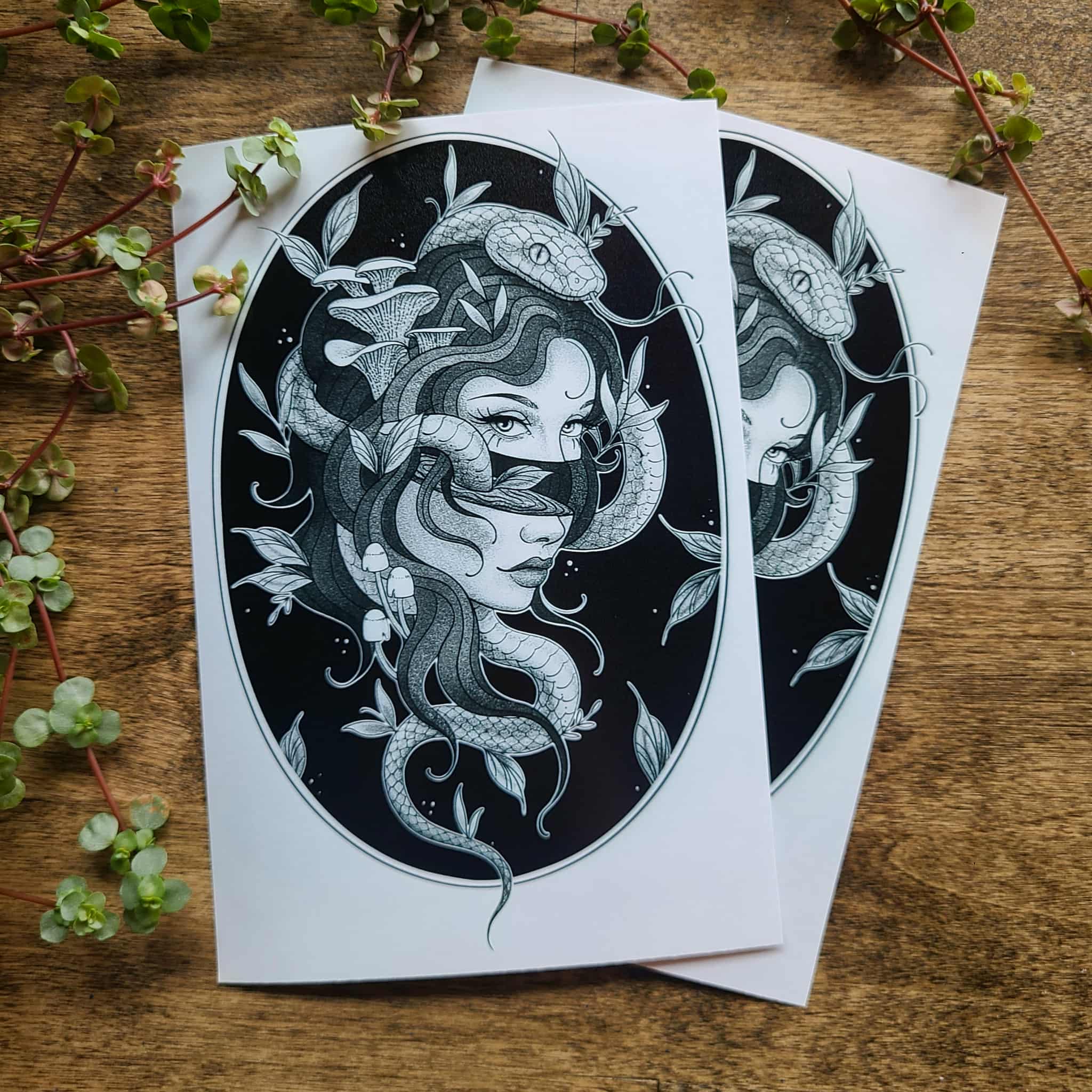 Slither Mini Art Print