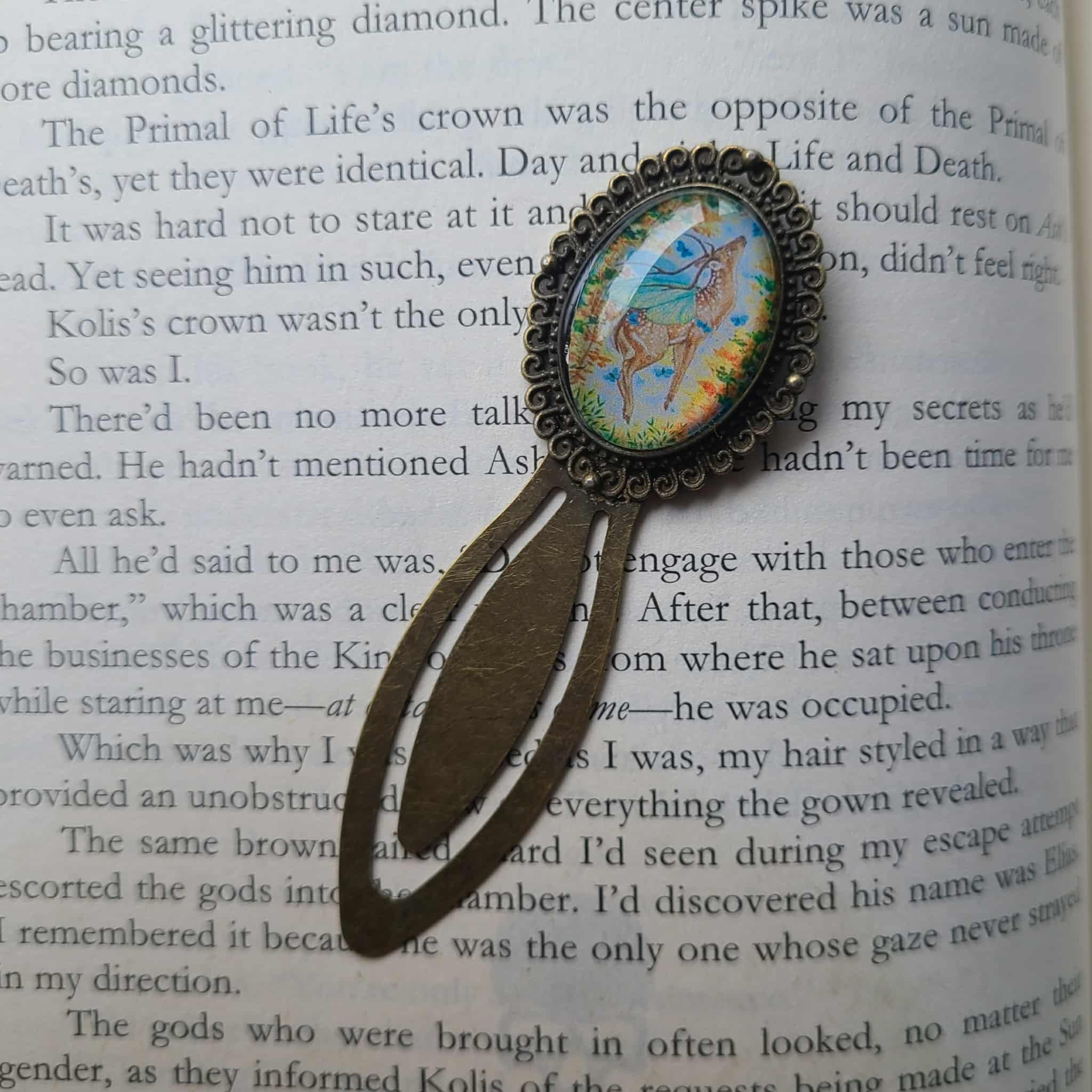 Dreaming Deer Bookmark