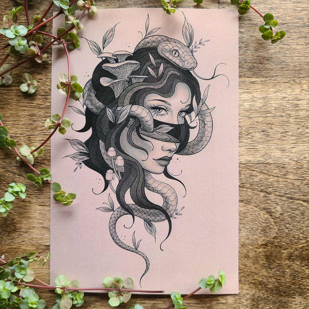 Slither V2 Mini Art Print