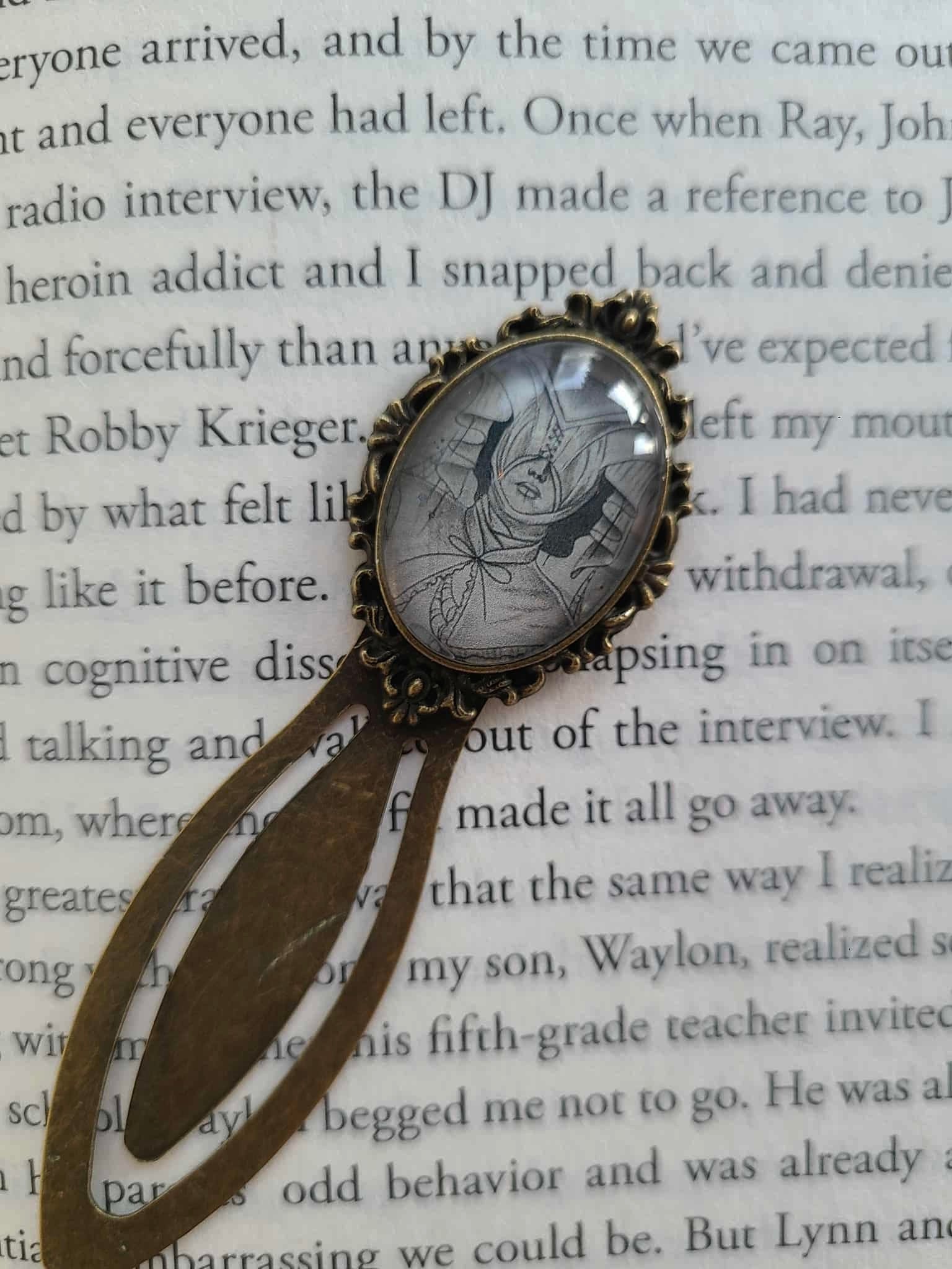 BG3 Inspired Nurse Bookmark
