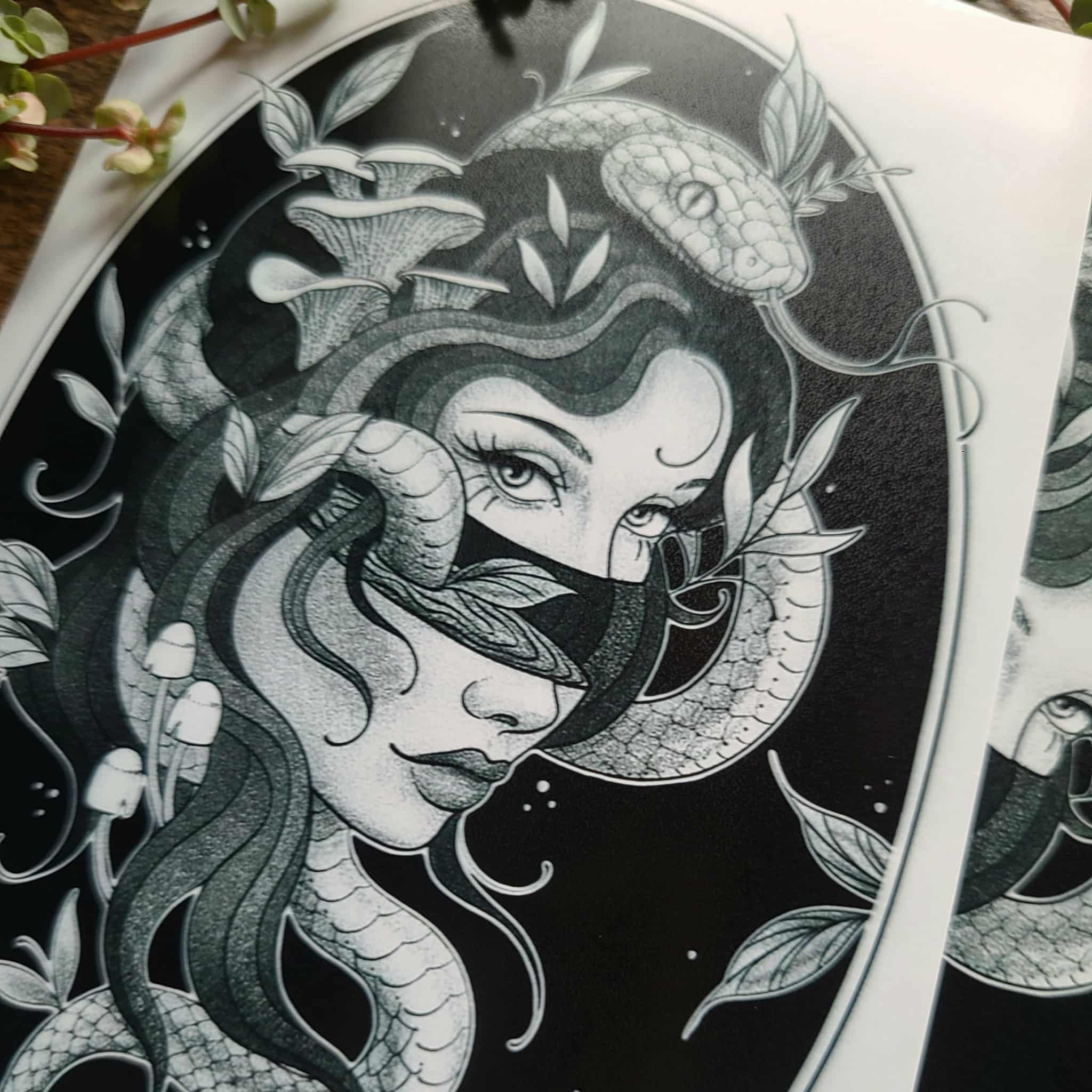 Slither Mini Art Print