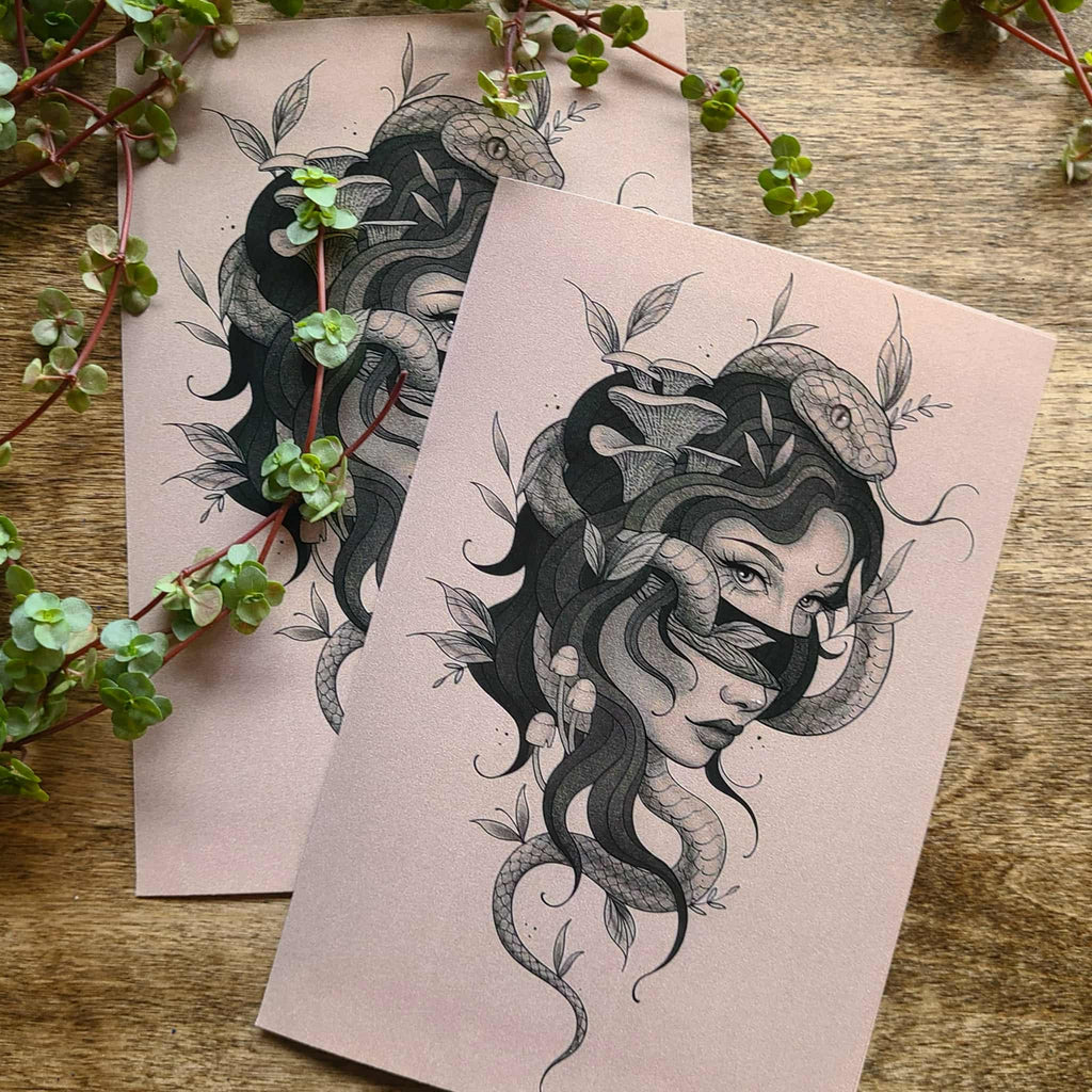 Slither V2 Mini Art Print