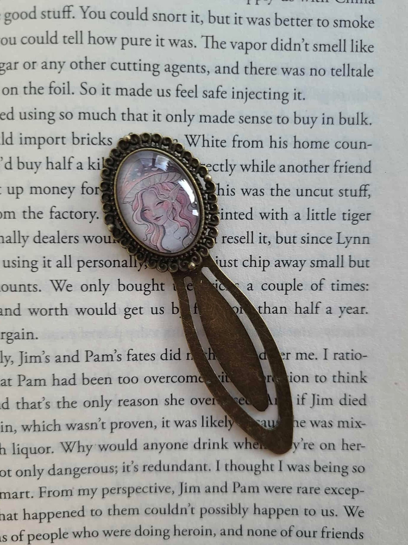 Mushroom Girl Bookmark