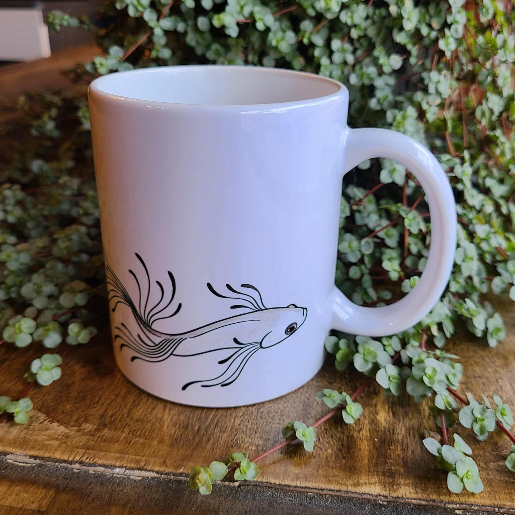Beta Fish Coffee Mug